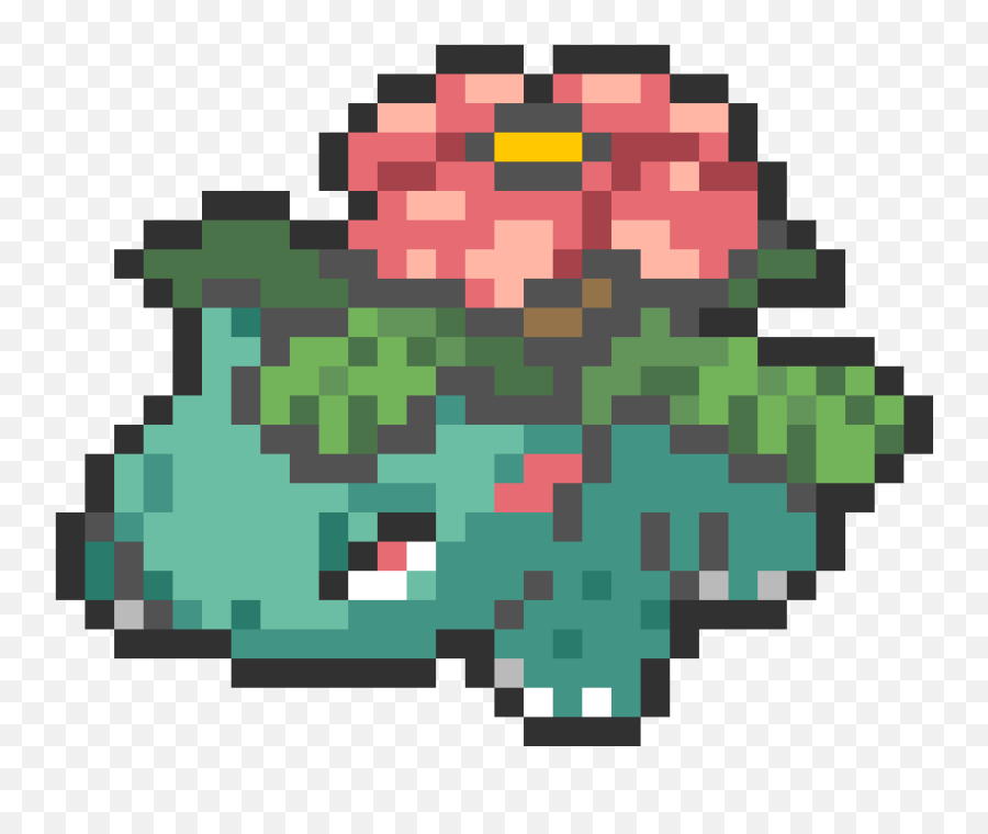 Pixel Art Pokemon Venusaur Png Image - Pixel Art Pokemon Venusaur,Venusaur Png