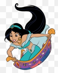 Jasmine Clip Art - Jasmine And Flying Carpet Png,Princess Jasmine Png