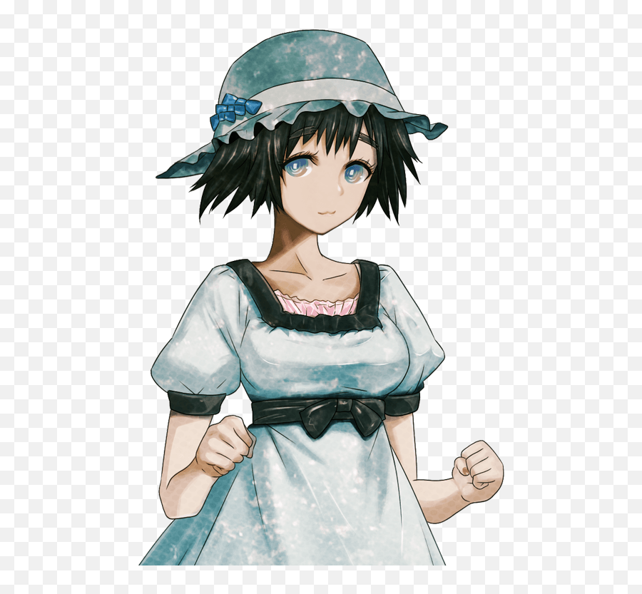 11 Popular Anime Girl With Black Hair Of All Time - Mayuri Steins Gate Png,Black And White Anime Girl Icon