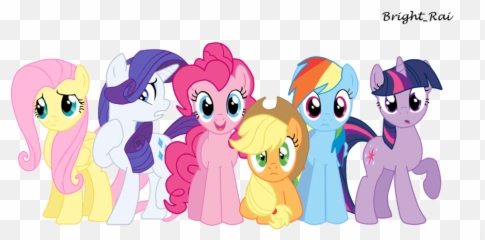 My Little Pony Png Transparent - My Little Pony Birthday Banner,Pony Png