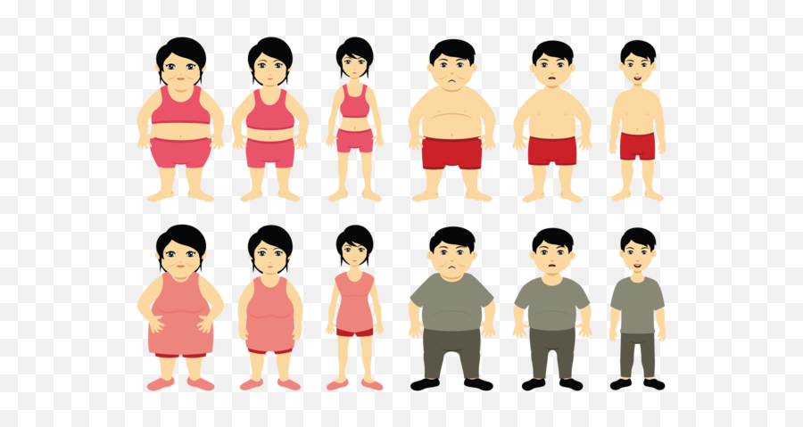 Fat Vector Art Icons And Graphics For Free Download - Weight Loss Child Cartoon Png,Overweight Icon