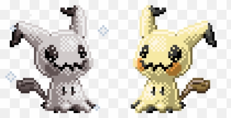 Kattakin Pixel Art Pokemon Gif Cool Text Symbols - Mimikyu png