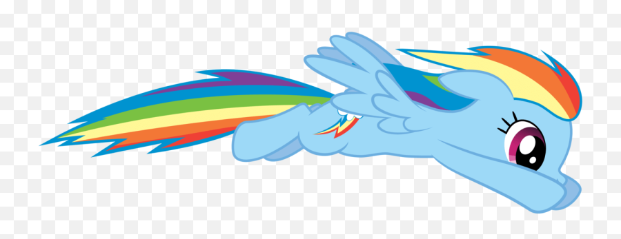 Download Hd Rainbow Dash Jump Png - Imagenes De Rainbow Dash Rainbow Dash With Rainbow,Jump Png