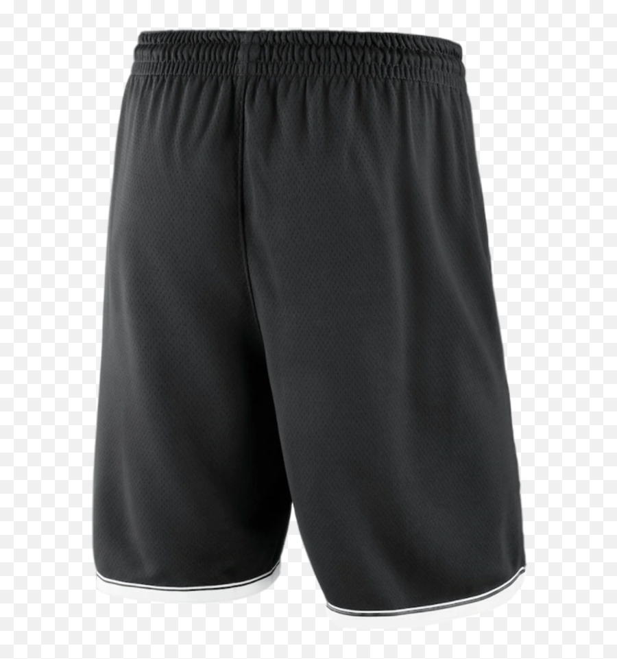 Brooklyn Nets Nike Black 201920 Swingman Nba Shorts - Icon Edition Brooklyn Nets Rugby Shorts Png,Icon Edition