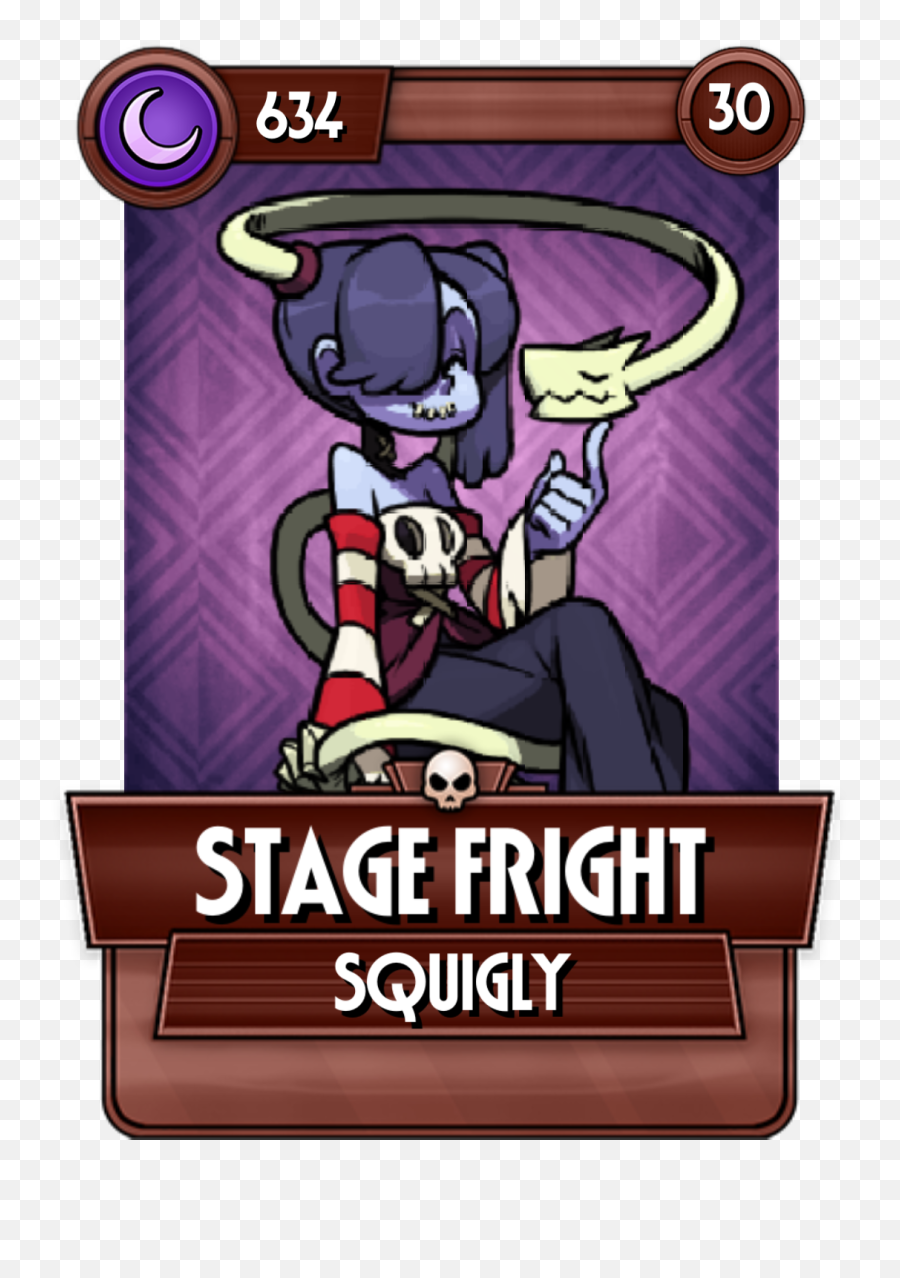 Stage Fright Skullgirlsmobile Wiki Fandom - Parasoul Regally Blonde Png,Stage Png