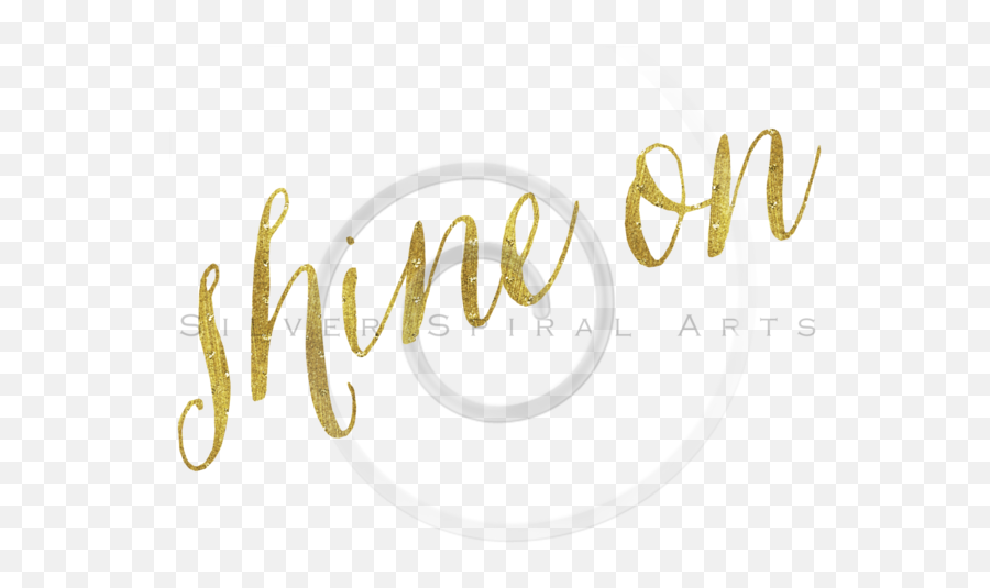 Download Gold Shine Png - Calligraphy,Gold Shine Png