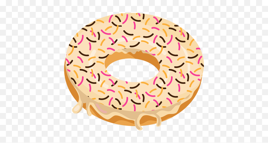 Doughnut Real Transparent Png Clipart - Transparent Donut Vector Png,Donut Transparent Background