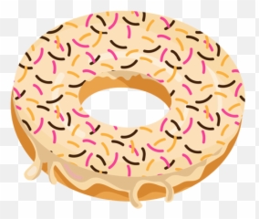 Doughnut Real Transparent Png Clipart - Donut Vector