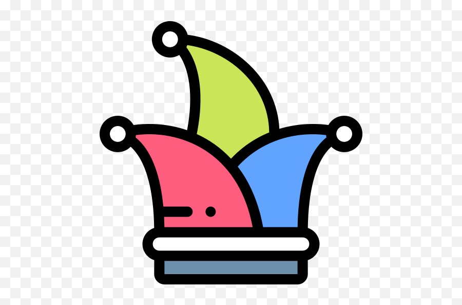Jester Hat Icon From Parade Pack Style - Lineal Color Png,Parade Icon