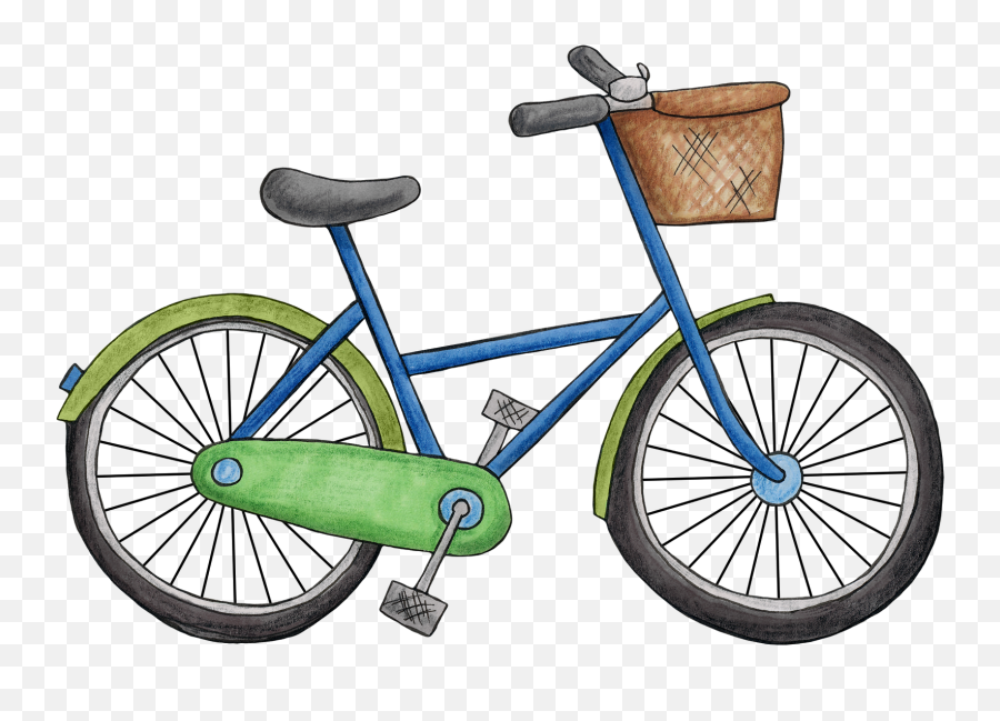 Bike Clipart Transparent Free For - Bike Clipart Png,Bike Transparent