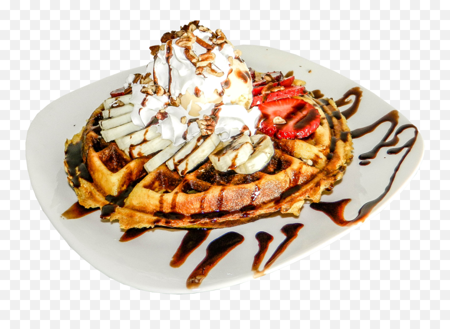 Download Waffles - Belgian Waffle With Ice Cream Png Full Ice Cream,Ice Cream Png Transparent