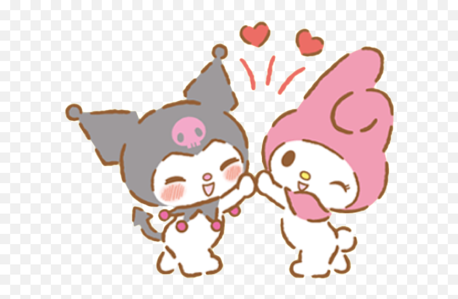283 Best Cute Characthers Images In - My Melody And Kuromi Stickers Png,My Melody Transparent