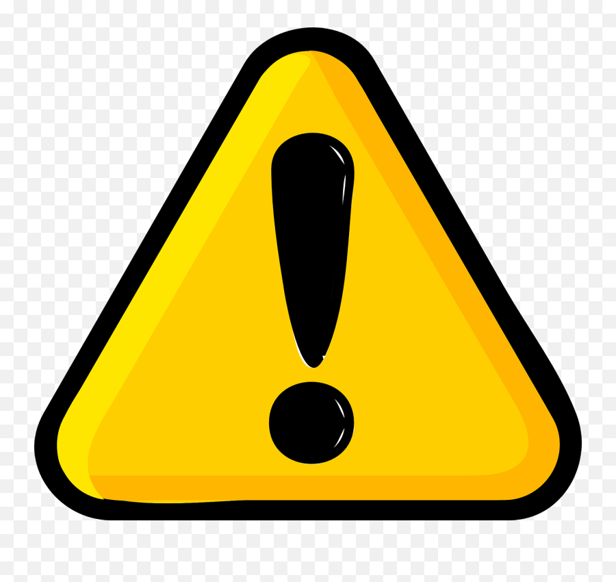 Exclamation Mark Png - Attention Png,Caution Sign Png