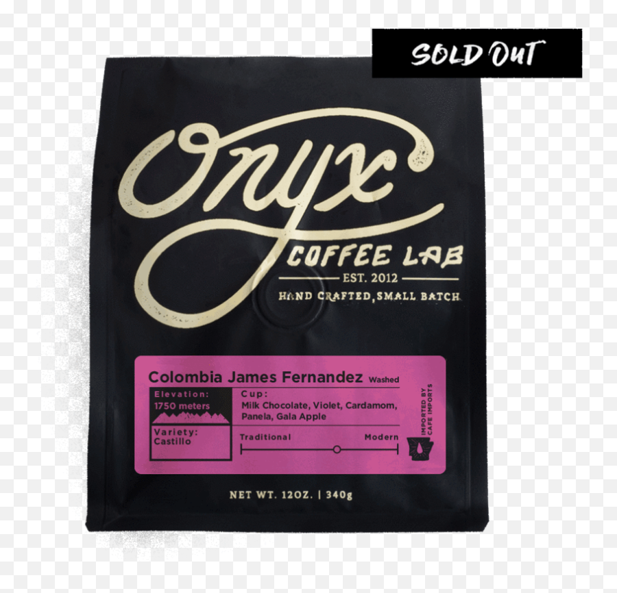 Colombia James Fernandez - Sold Out Coffee Roasting Png,Sold Transparent