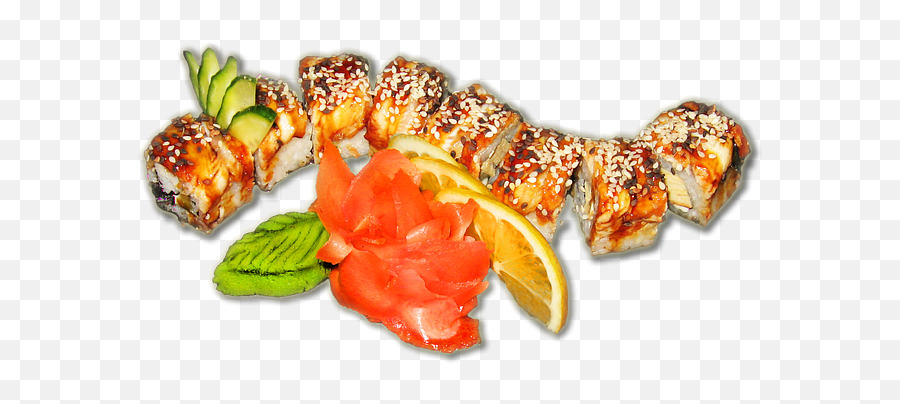 Dragon Roll Sushi Png - Png,Sushi Transparent