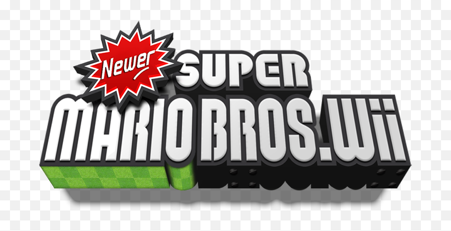 Newer Super Mario Bros - New Super Mario Bros Wii Png,Super Mario Brothers Logo