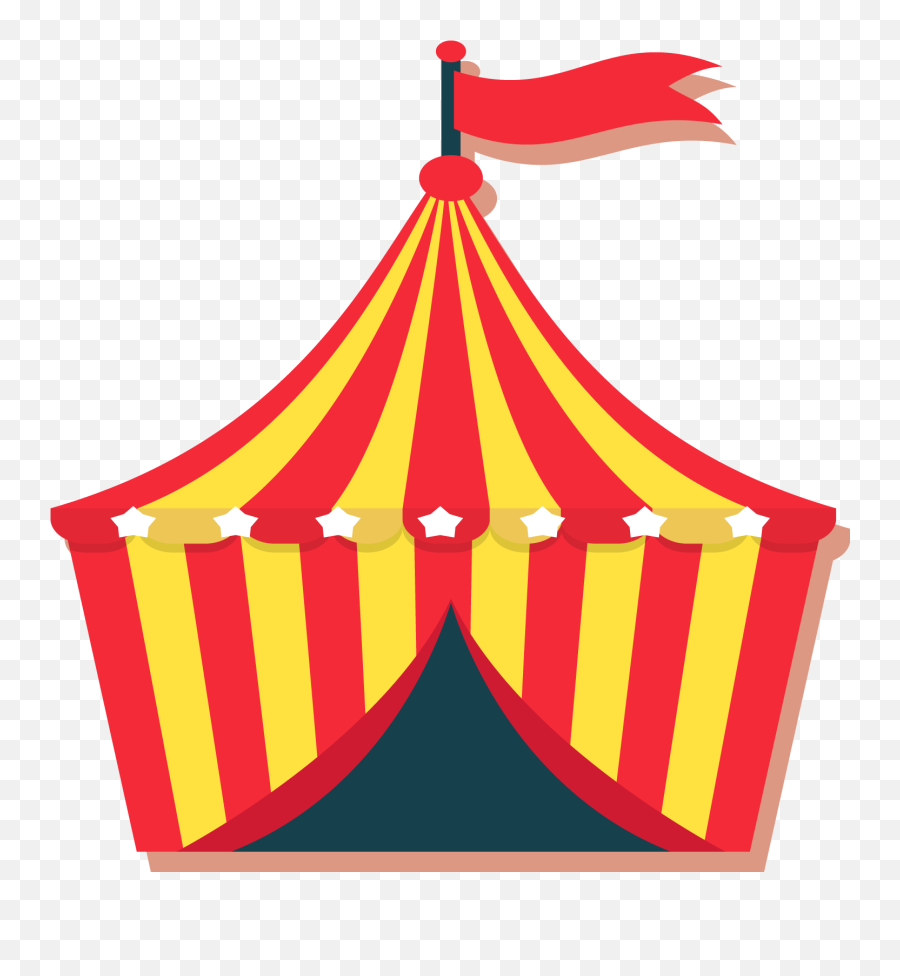 Cartoon Circus Png Transparent - Transparent Circus Tent Cartoon,Circus Png