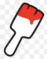 Red Paint Brush Free Icon Of Youtuber - png