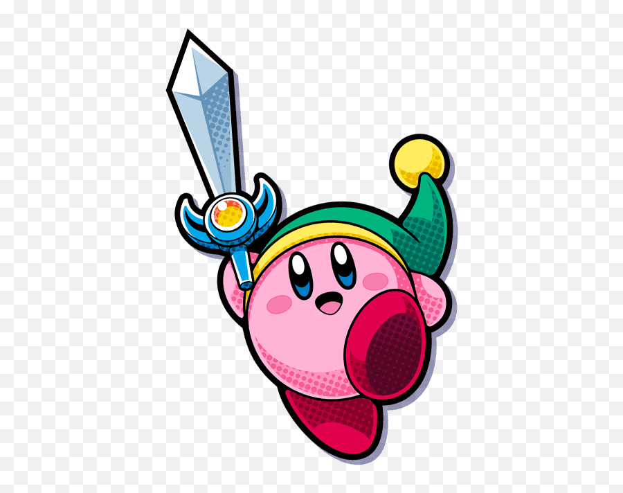 27kib 423x632 Kirby - Sword Sword Kirby Battle Royale Sword Kirby Battle Royale Png,Kirby Transparent Background