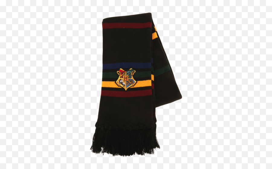 Hogwarts School Crest Knitted Scarf - Wool Png,Hogwarts Transparent