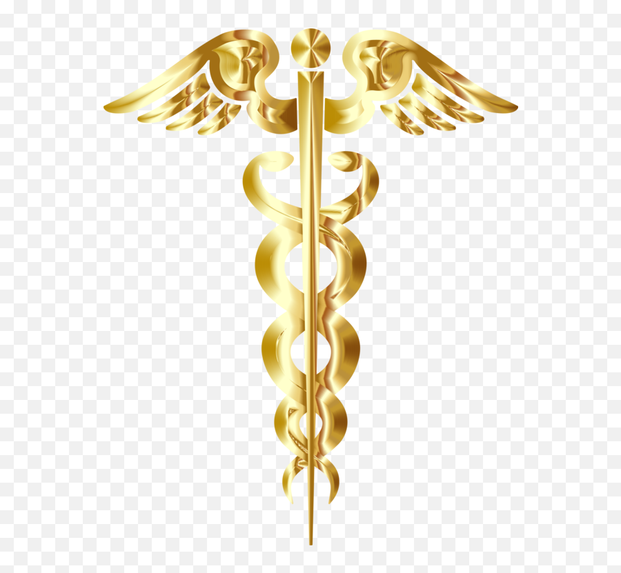 Symbolstaff Of Hermescaduceus As A Symbol Medicine Png - Transparent Gold Caduceus Png,Medicine Png