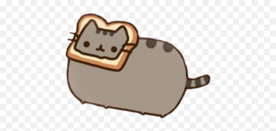 Pusheen Bread - Sticker By Juliapiotrowska37 Pusheen Cat Png,Pusheen Transparent Background