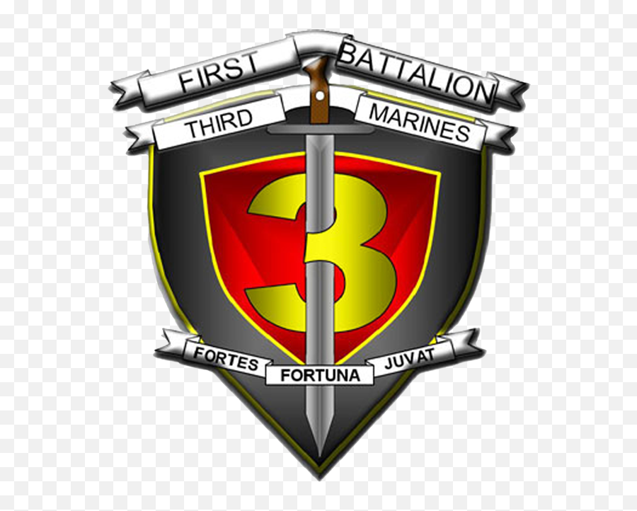 Usmc - 1st Battalion 3rd Marines Png,Usmc Png