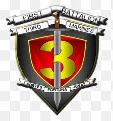 Usmc - 1st Battalion 3rd Marines Png,Usmc Png