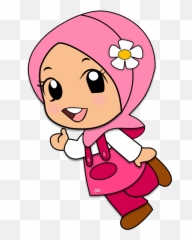 Fingers Clipart Islam - Muslim Girl Cartoon png