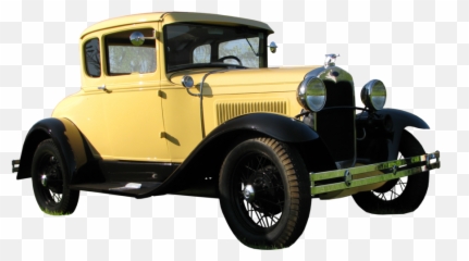 Transparent Antique Car Hd - Old Ford Png