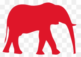 Republican Elephant Png Picture - Elephant Clip Art,Republican Elephant Png