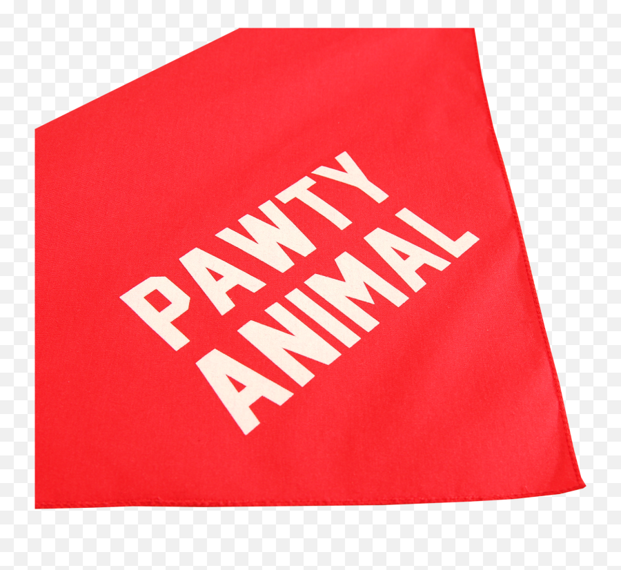 Download Hd Frenchie Pawty Animals Red - Paper Png,Red Bandana Png