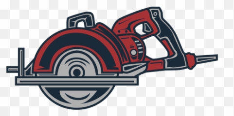 Lumberjack Electric Saw Circular Icon - Transparent PNG Circular Saw Png Vector