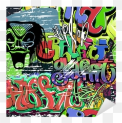 Graffiti Wall Vector Seamless Background Sticker U2022 Pixers - We live change Graffiti png