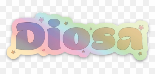 Diosa Holo Sticker - Construction Paper Png,Holo Png
