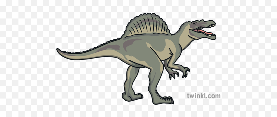 Spinosaurus Dinosaurs Food Chain Jigsaw And Dinosaur Diet - Certhidea Olivacea Png,Spinosaurus Png
