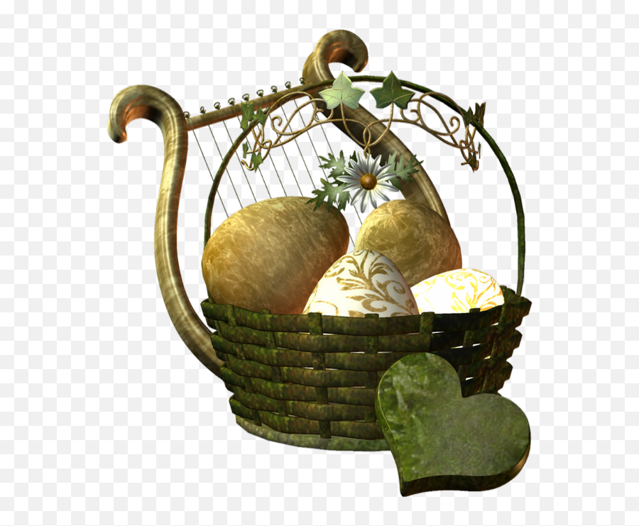 Oeufs De Pâques Png Panier - Easter Basket Png Eggs Easter Egg,Easter Basket Png