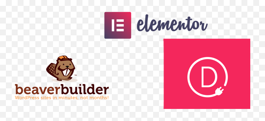 Divi Builder Beaver Or Elementor - Compared Which Beaver Builder Elementor Png,Beaver Transparent