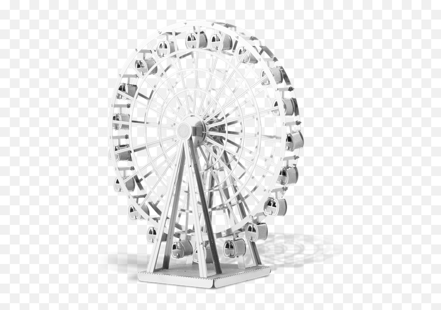 Metal Earth Ferris Wheel 3d Diy - Ferris Wheel Paper Cart Png,Ferris Wheel Png