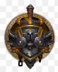 Wow Logo - World Of Warcraft Warrior Symbol Transparent Png Wat Dhammamongkol