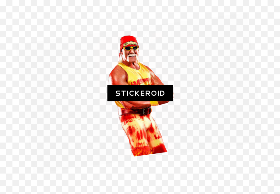 Download Hd Hulk Hogan Wwe - Illustration Transparent Png Fictional Character,Hulk Hogan Transparent