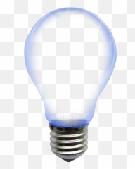Incandescent Light Bulb Lamp - Transparent Light Bulb Png,Light Bulbs Png