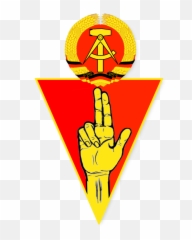 Kdaw Logo Ddr - Nationale Front Der Deutschen Demokratischen Republik png