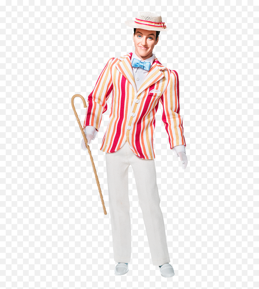Dick Van Dyke Mary Poppins Bert Doll - Van Dyke Mary Poppins Chimney Sweep Png,Transparent Dick