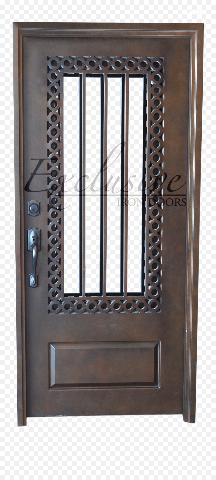 Wood Door Png - Agatha Square Single Iron Door Exclusive,Wood Door Png