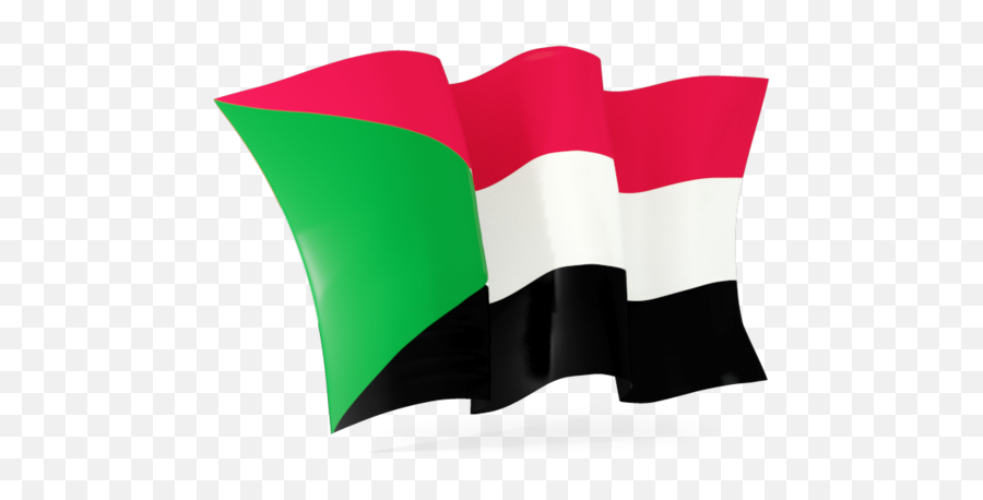 Waving Flag Illustration Of Sudan - Waving Sudan Flag Png,Infor Icon