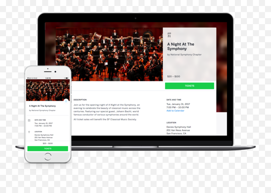 How To Choose A Great Event Image - Orchestra Png,Facebook Page Logo Size