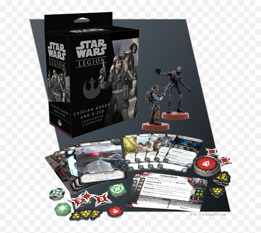 Star Wars - Legionjeu De Batailles Dans Lu0027univers De Star Star Wars Legion Cassian Andor Png,Count Dooku Png