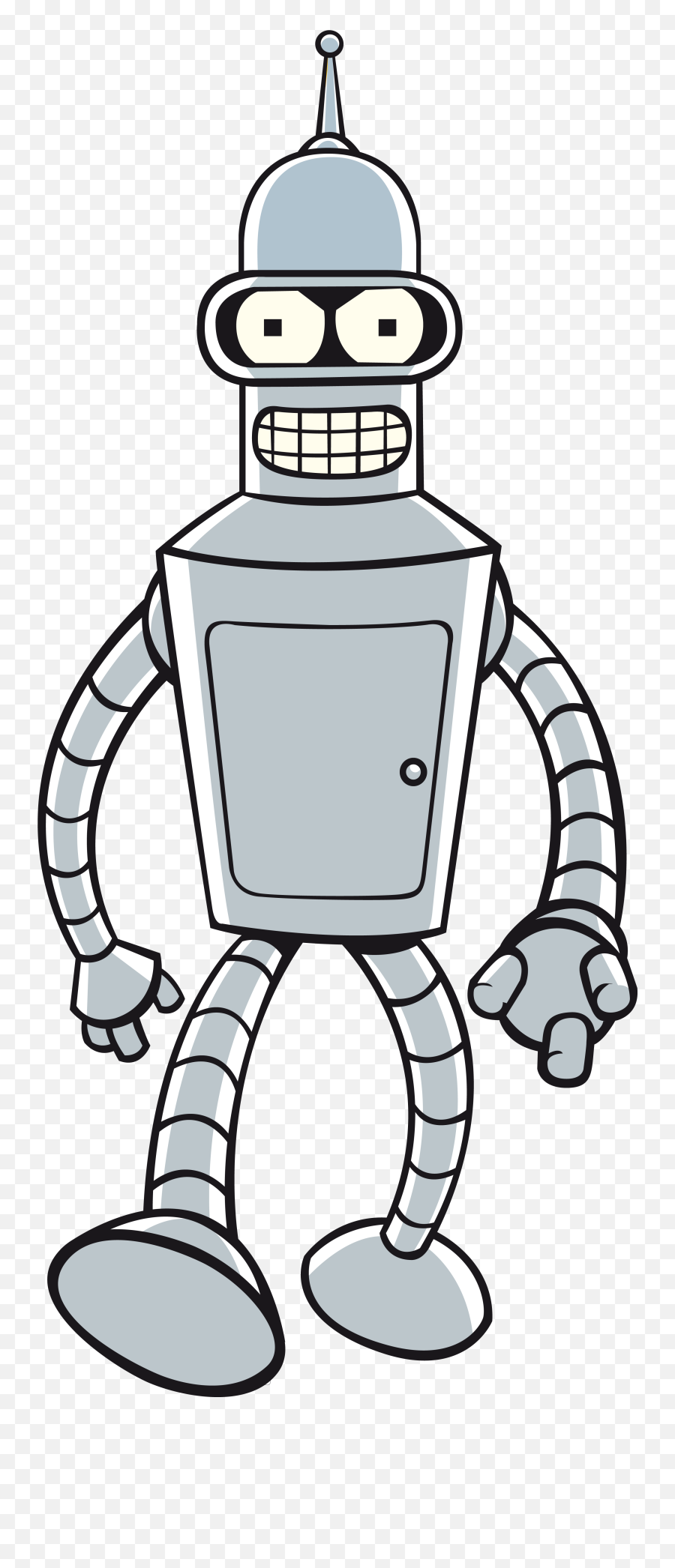 Futurama Clipart Bender - Robot De Futurama Png Transparent Bender Futurama,Robot Transparent