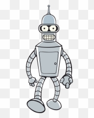 Futurama Clipart Bender - Robot De Futurama Png Transparent Bender Futurama,Robot Transparent